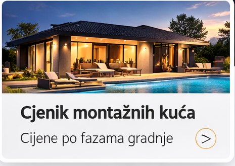 Cjenik montažnih kuća u Hrvatskoj